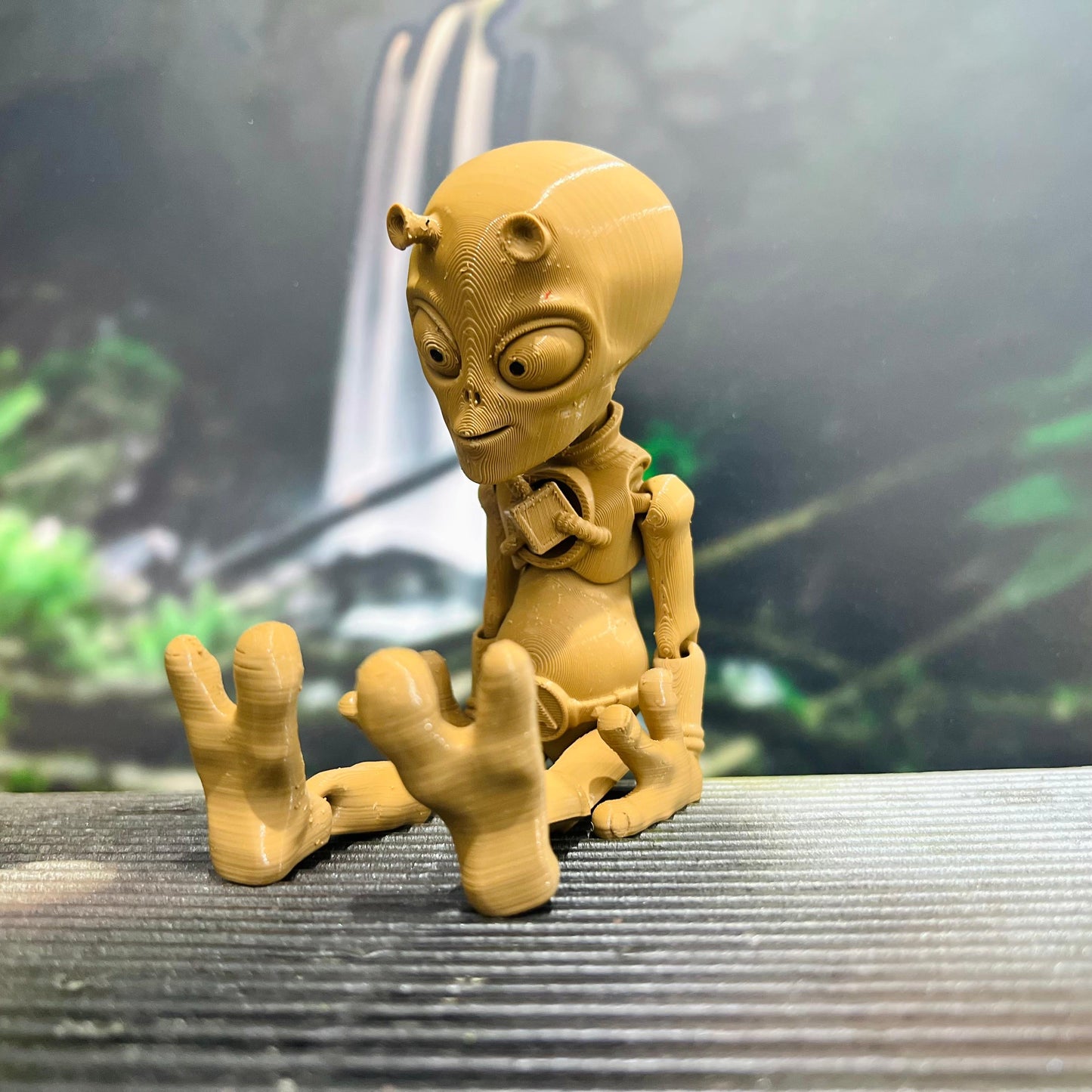 Articulated Toy - Anycubic Alien