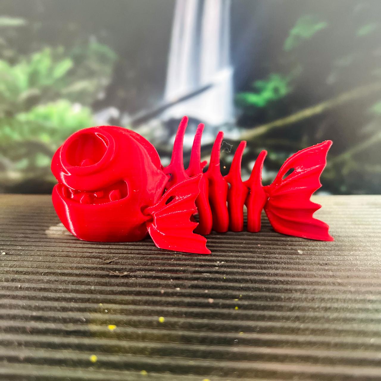 Articulated Toy - 3x Flexi Print-in-Place Fish