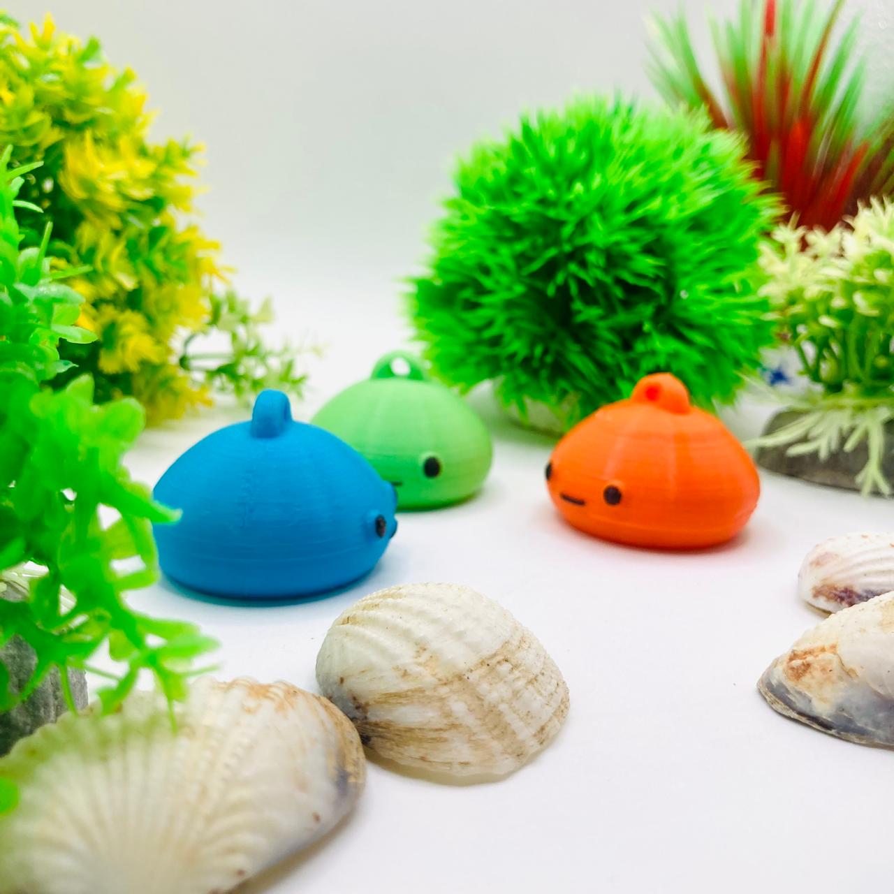 Articulated Pocket Pets – 3x Jellyfish Keychain
