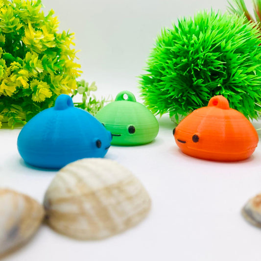 Articulated Pocket Pets – 3x Jellyfish Keychain