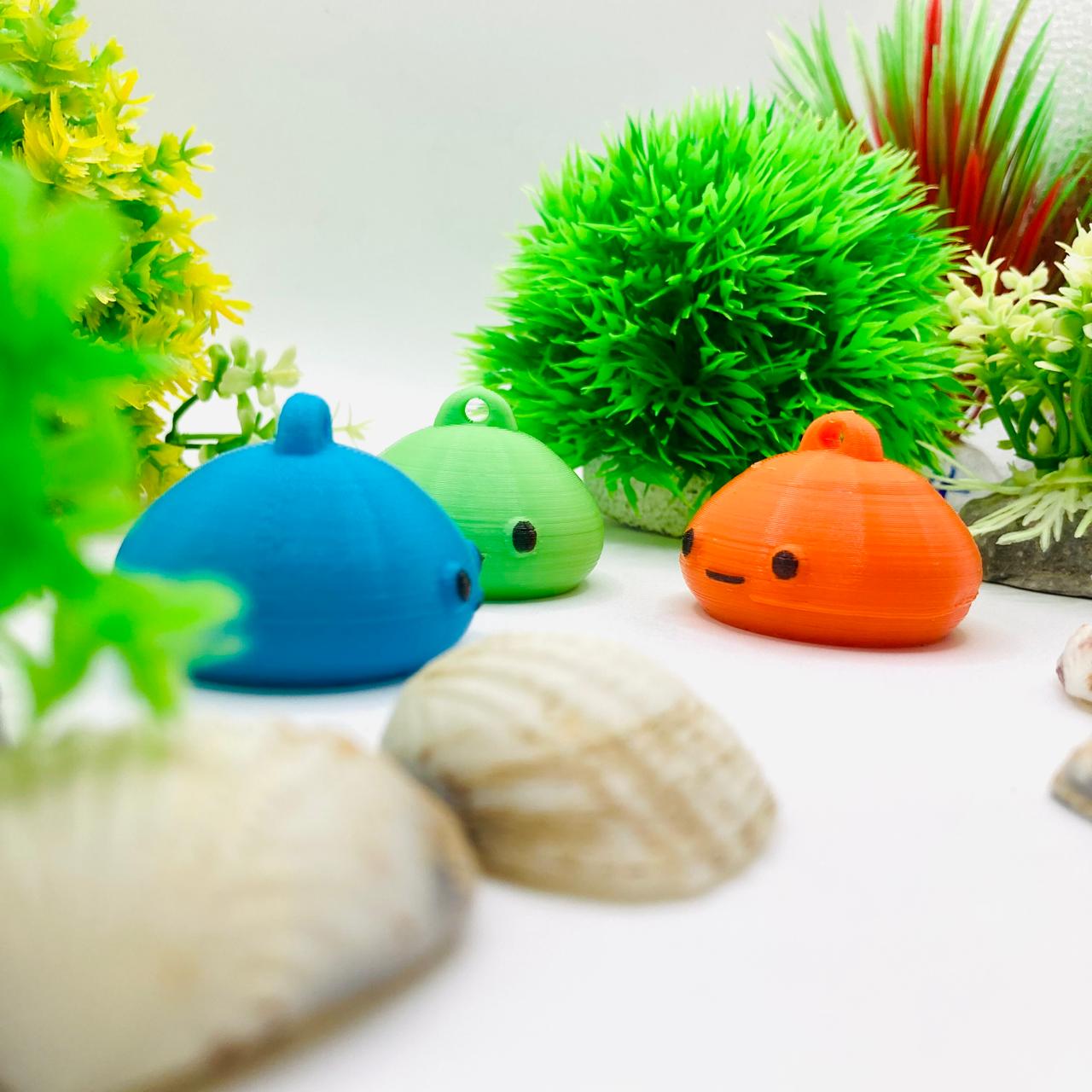 Articulated Pocket Pets – 3x Jellyfish Keychain