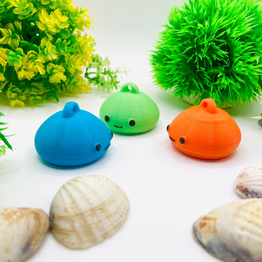 Articulated Pocket Pets – 3x Jellyfish Keychain