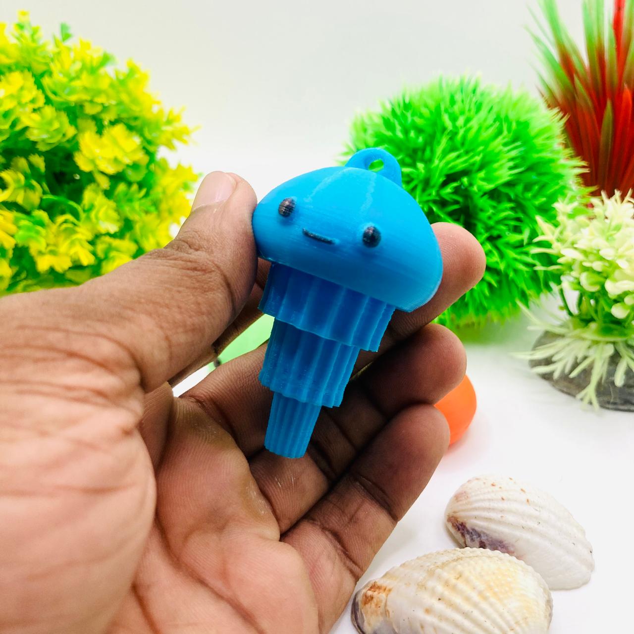 Articulated Pocket Pets – 3x Jellyfish Keychain