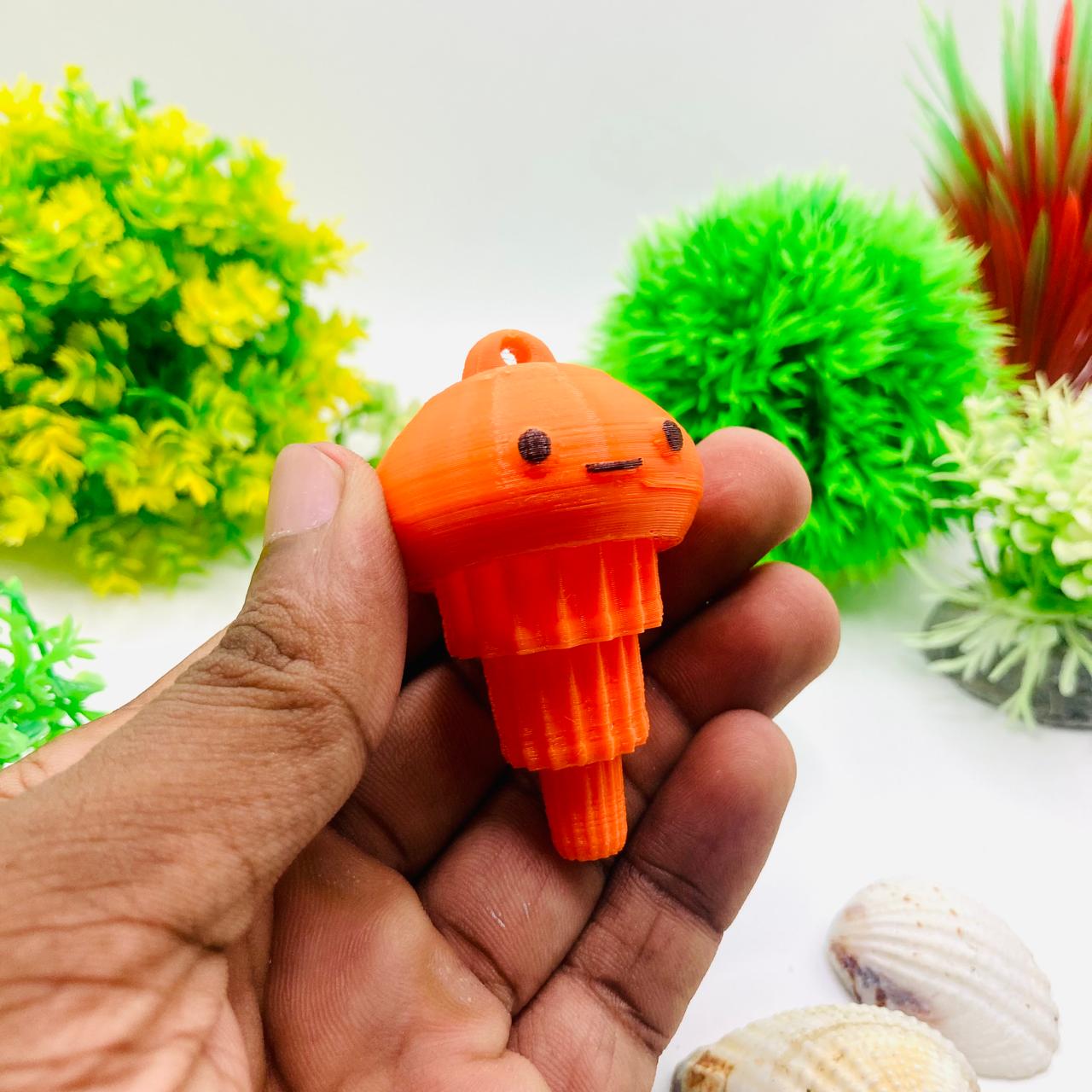 Articulated Pocket Pets – 3x Jellyfish Keychain