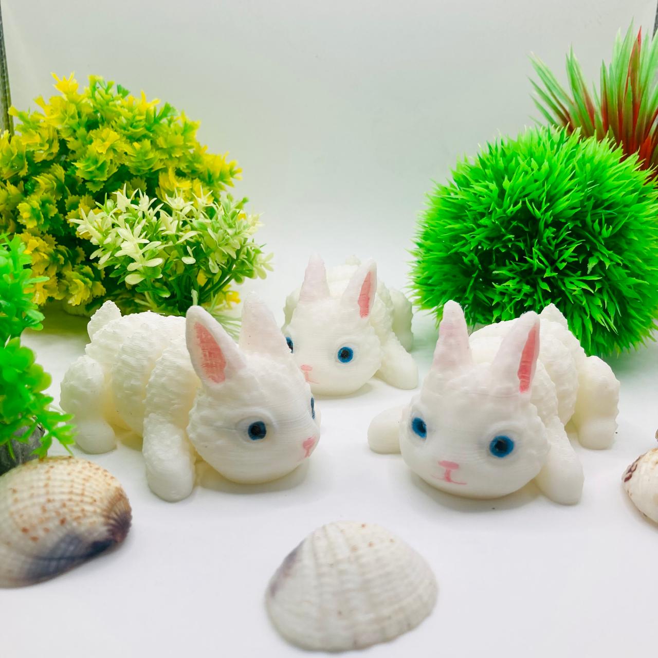 Articulated Toys – 3x Bunny