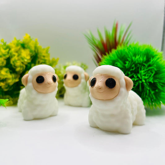 Articulated Pocket Pets – 3x Baby Sheep