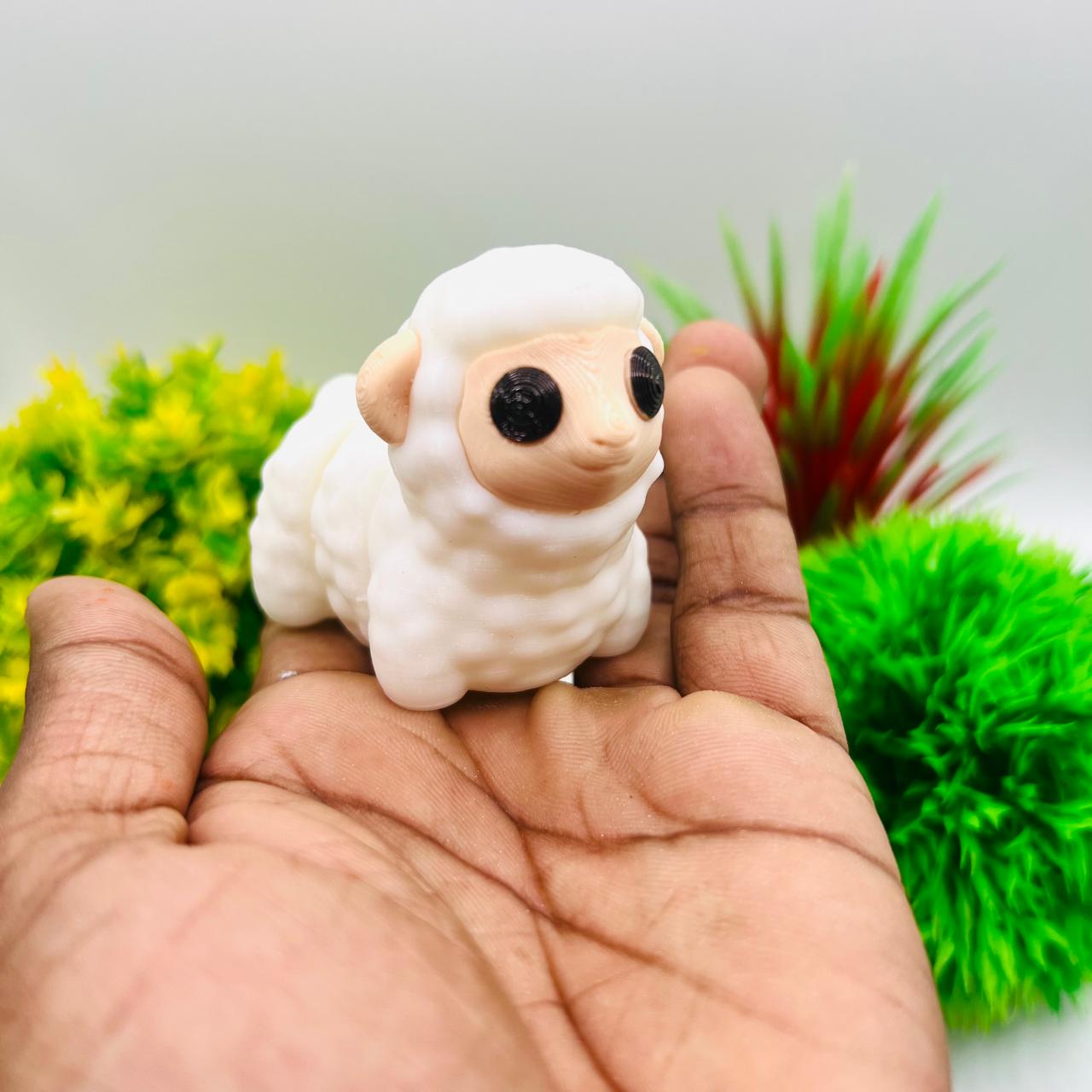 Articulated Pocket Pets – 3x Baby Sheep
