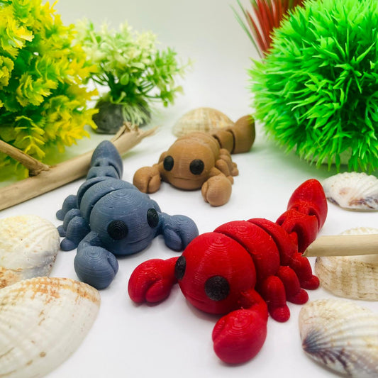 Articulated Pocket Pets - 3x Baby Scorpion