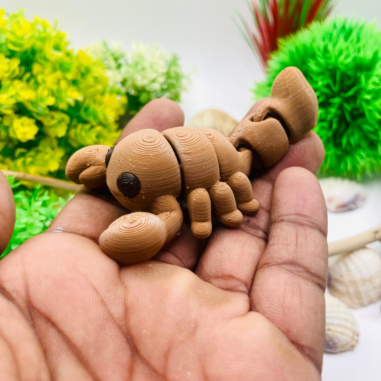 Articulated Pocket Pets - 3x Baby Scorpion