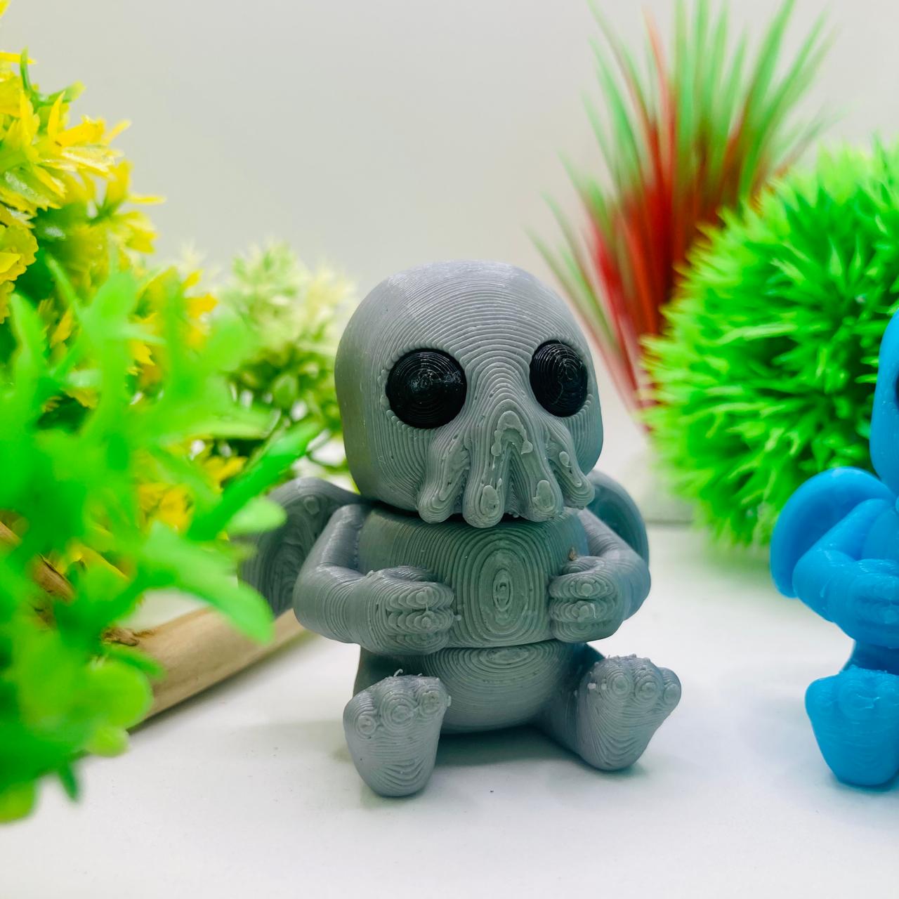 Articulated Pocket Pets – 3x Tiny Cthulhu