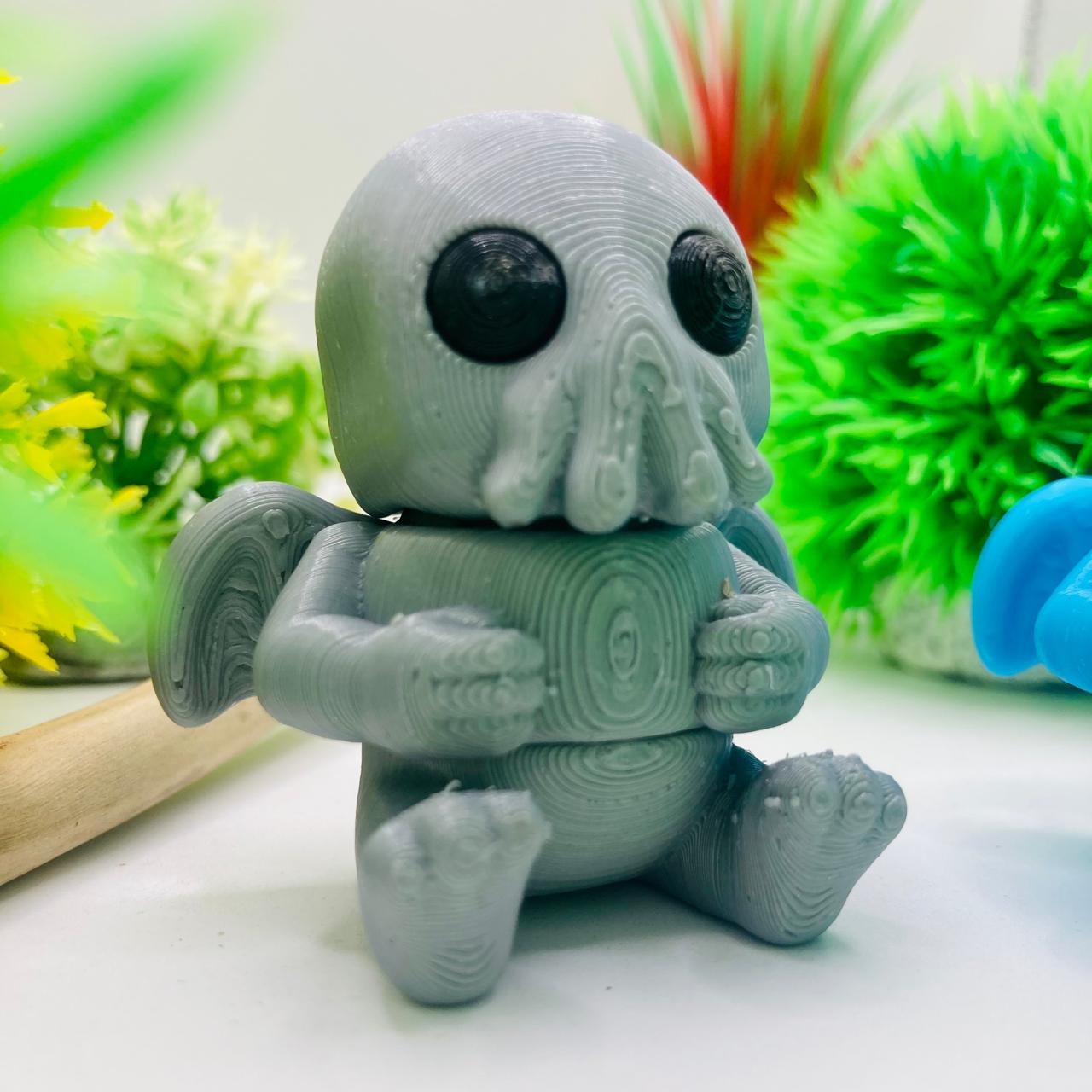 Articulated Pocket Pets – 3x Tiny Cthulhu
