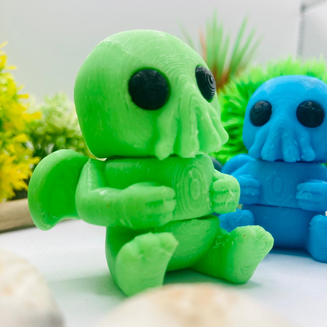 Articulated Pocket Pets – 3x Tiny Cthulhu