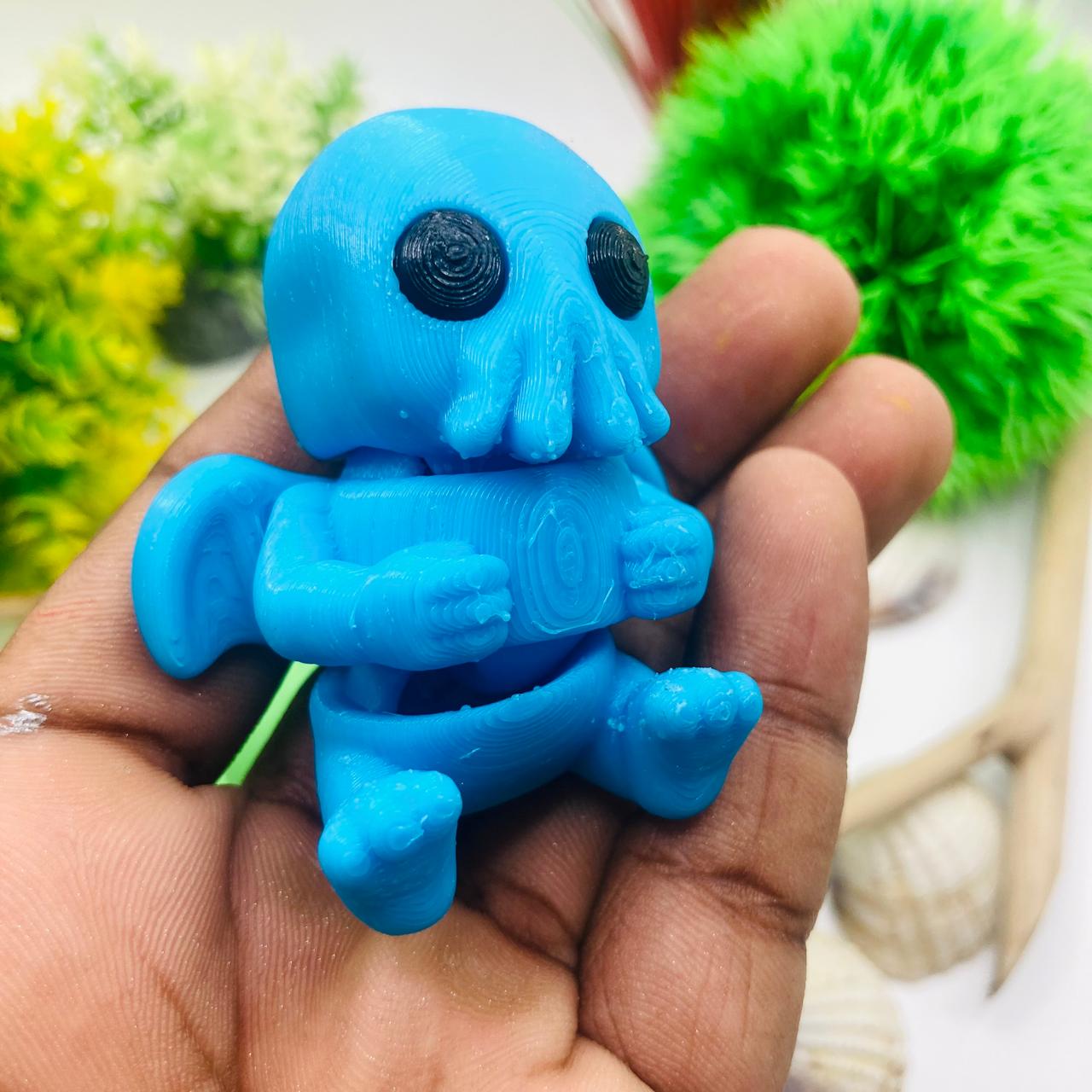 Articulated Pocket Pets – 3x Tiny Cthulhu