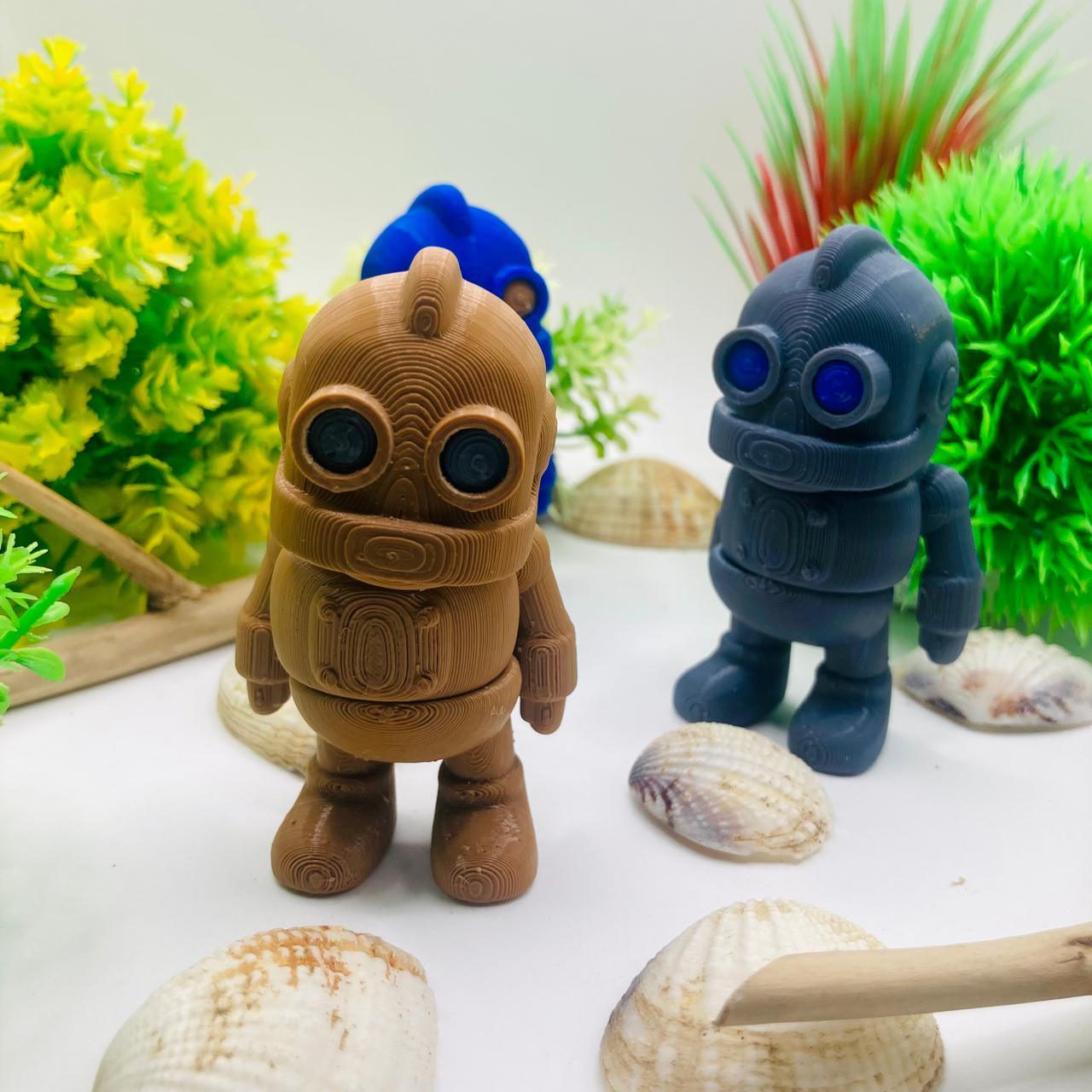 Articulated Pocket Pets – 3x Tiny Robot