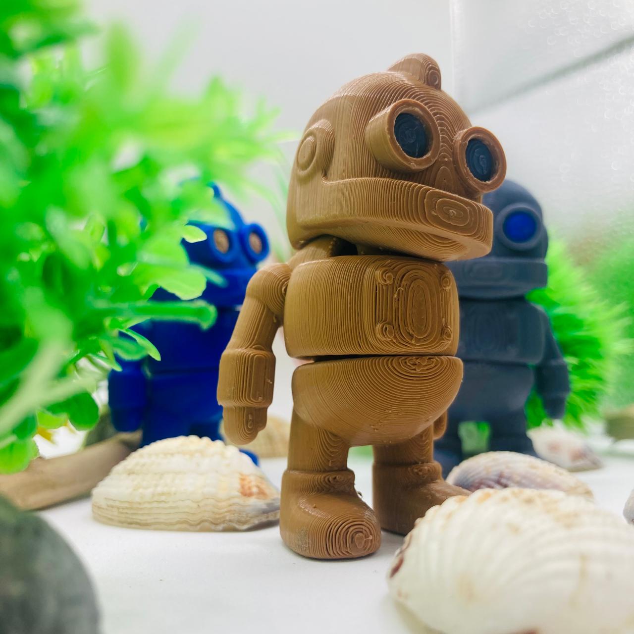 Articulated Pocket Pets – 3x Tiny Robot