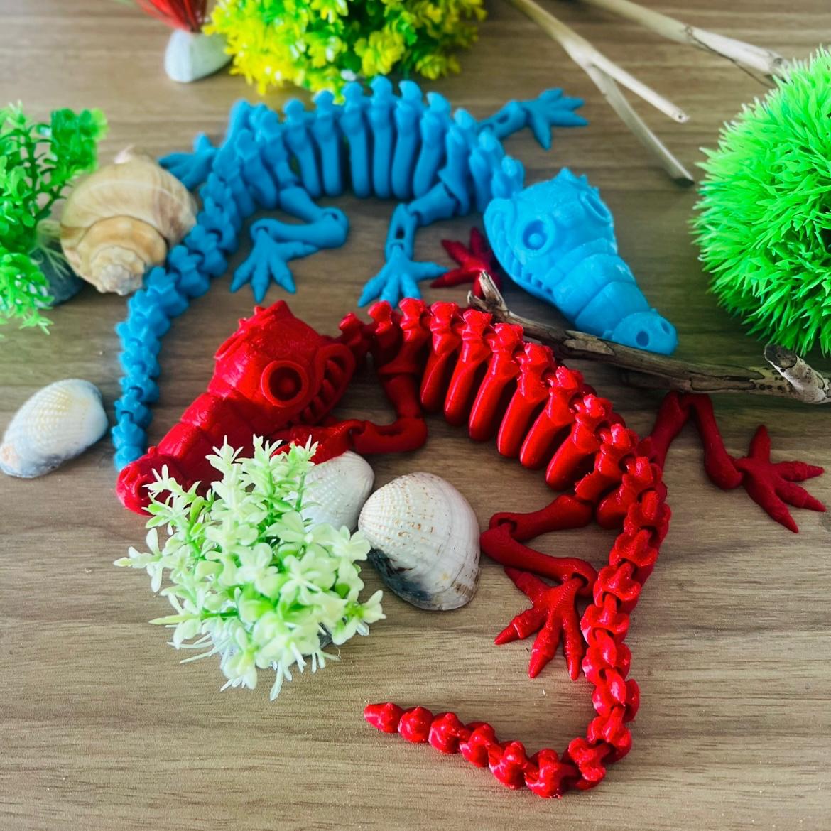 Articulated Toy - Flexi Crocodile